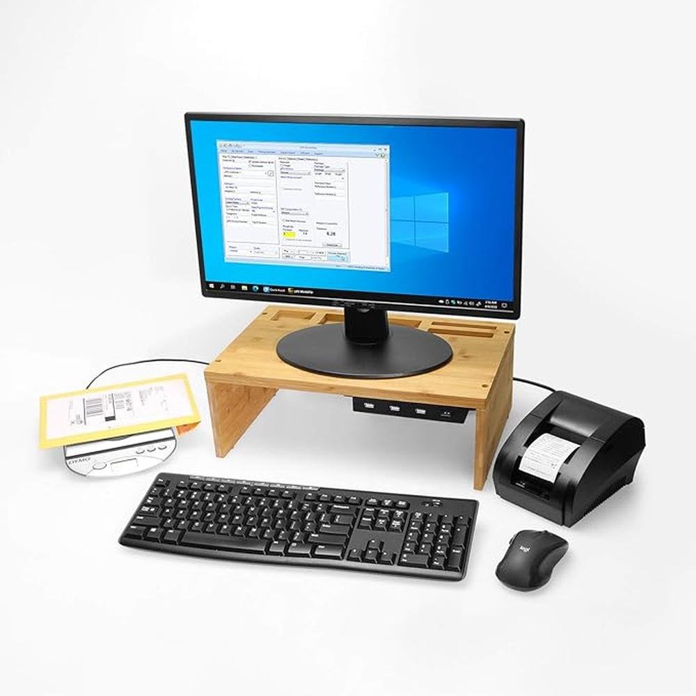 Metal 4-Port USB 2.0 Powered Hub for Industrial Use w/Screw – Close-up Detail