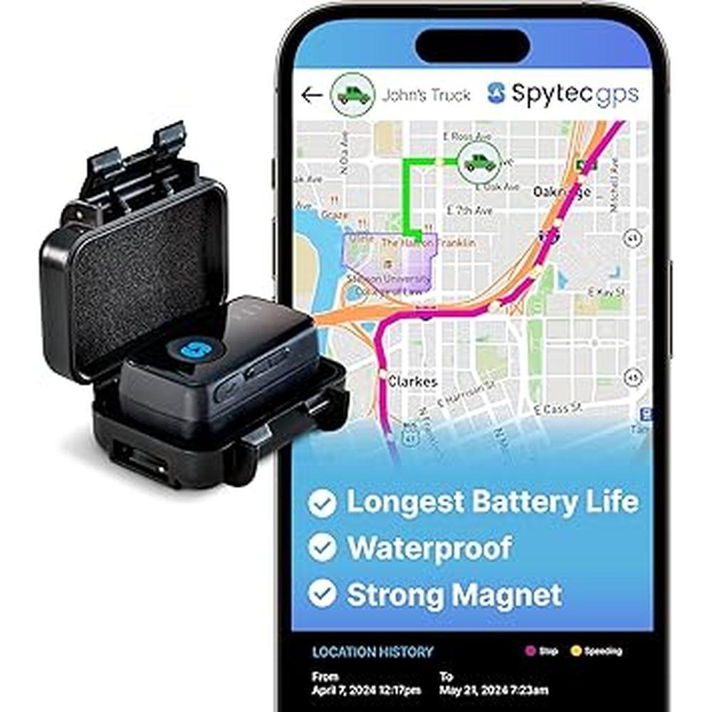 GPS Tracker: Spy Tec Mini GPS Smart Tracker – Front View