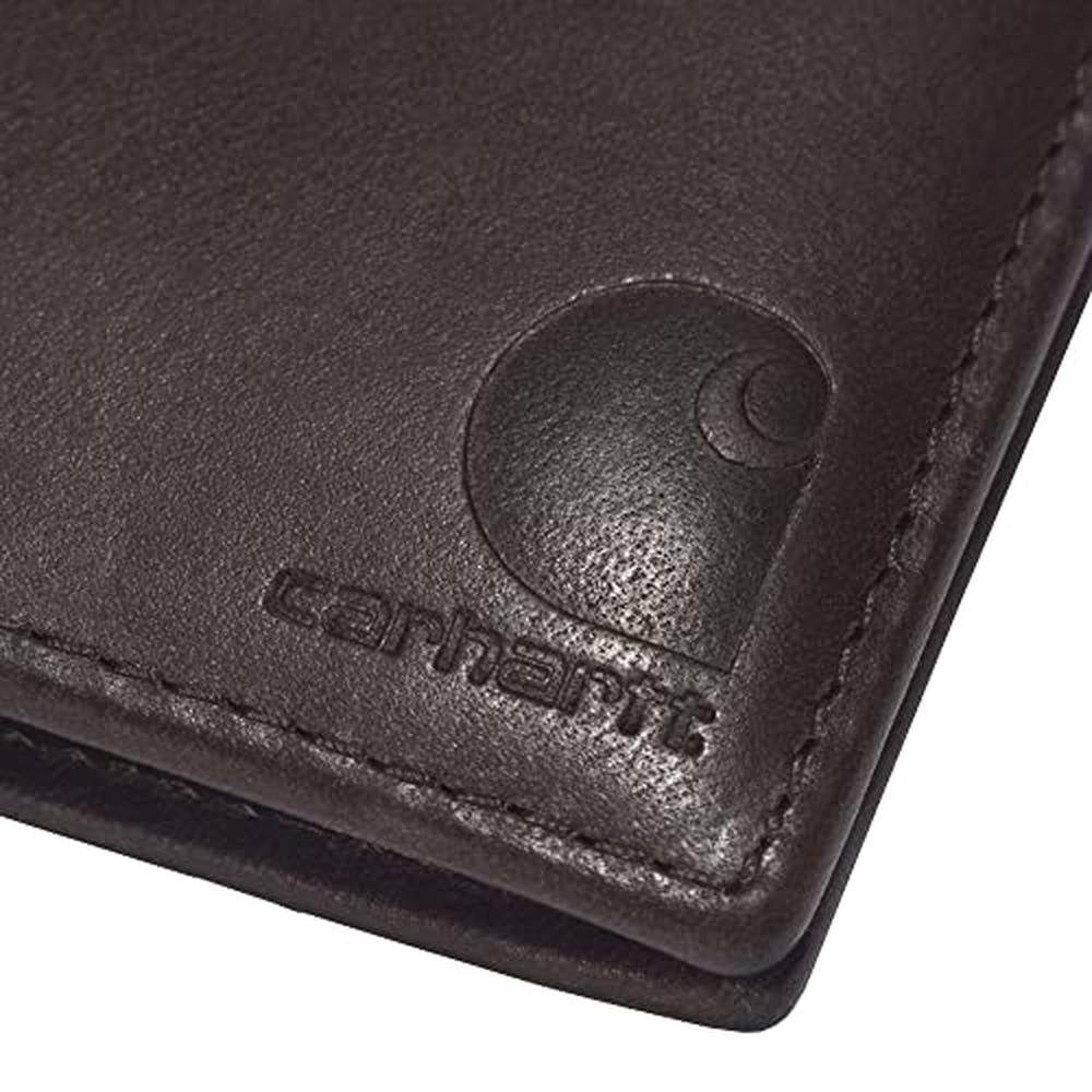 Carhartt Men's Durable Oil Tan Leather Wallets – Packaging