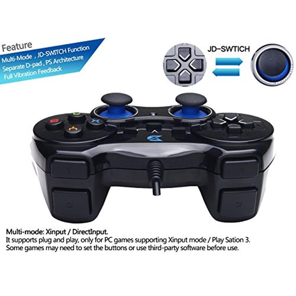 Wired Gaming Controller: ZD-V+ USB Wired Gaming Controller – Close-up Detail