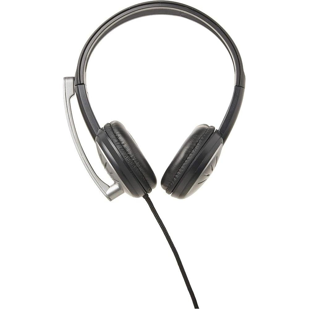 IMME282 USB Dual Headset with Adjustable Microphone Noise – Side View