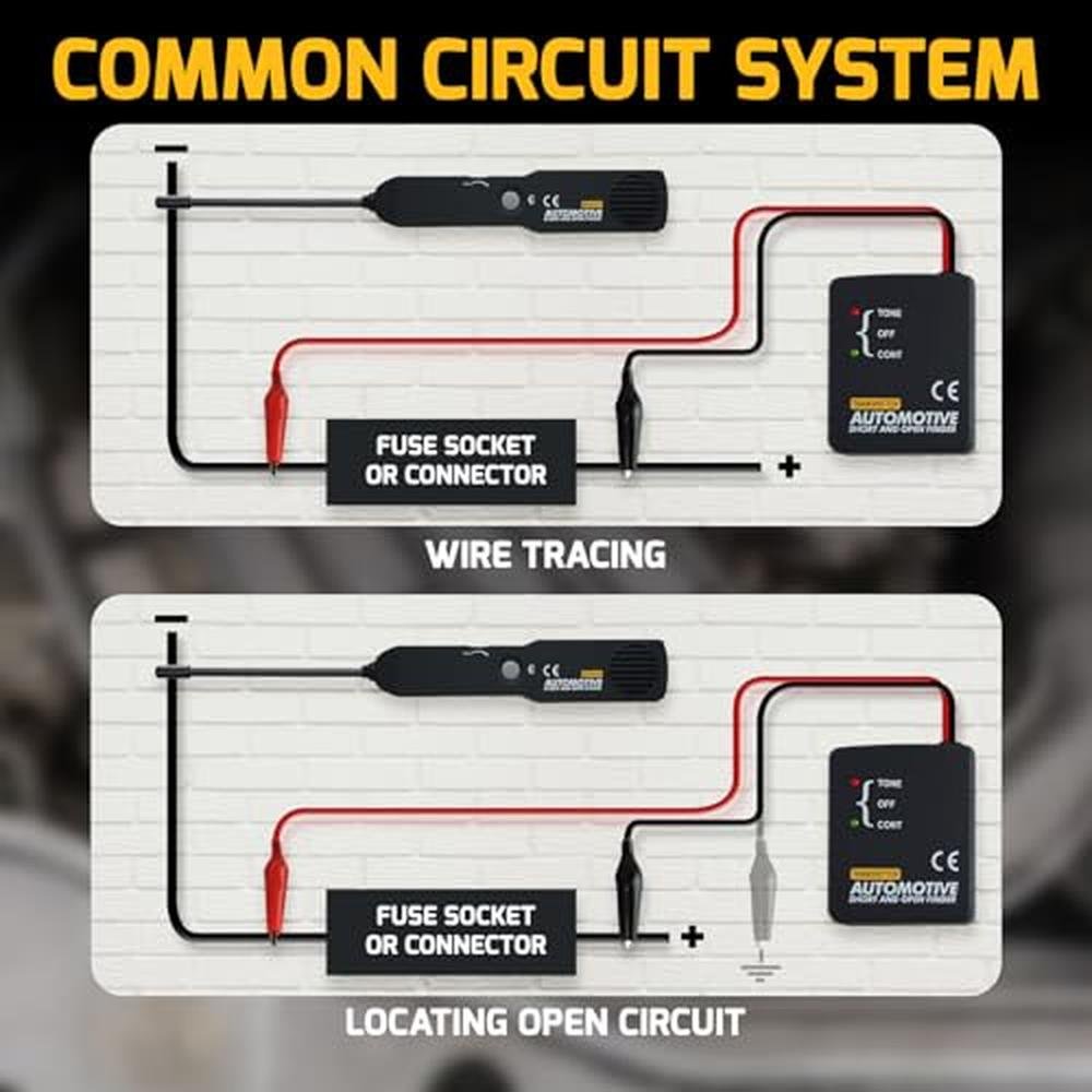 Finder Circuit: Automotive Electrical Open&Short Finder – In Use