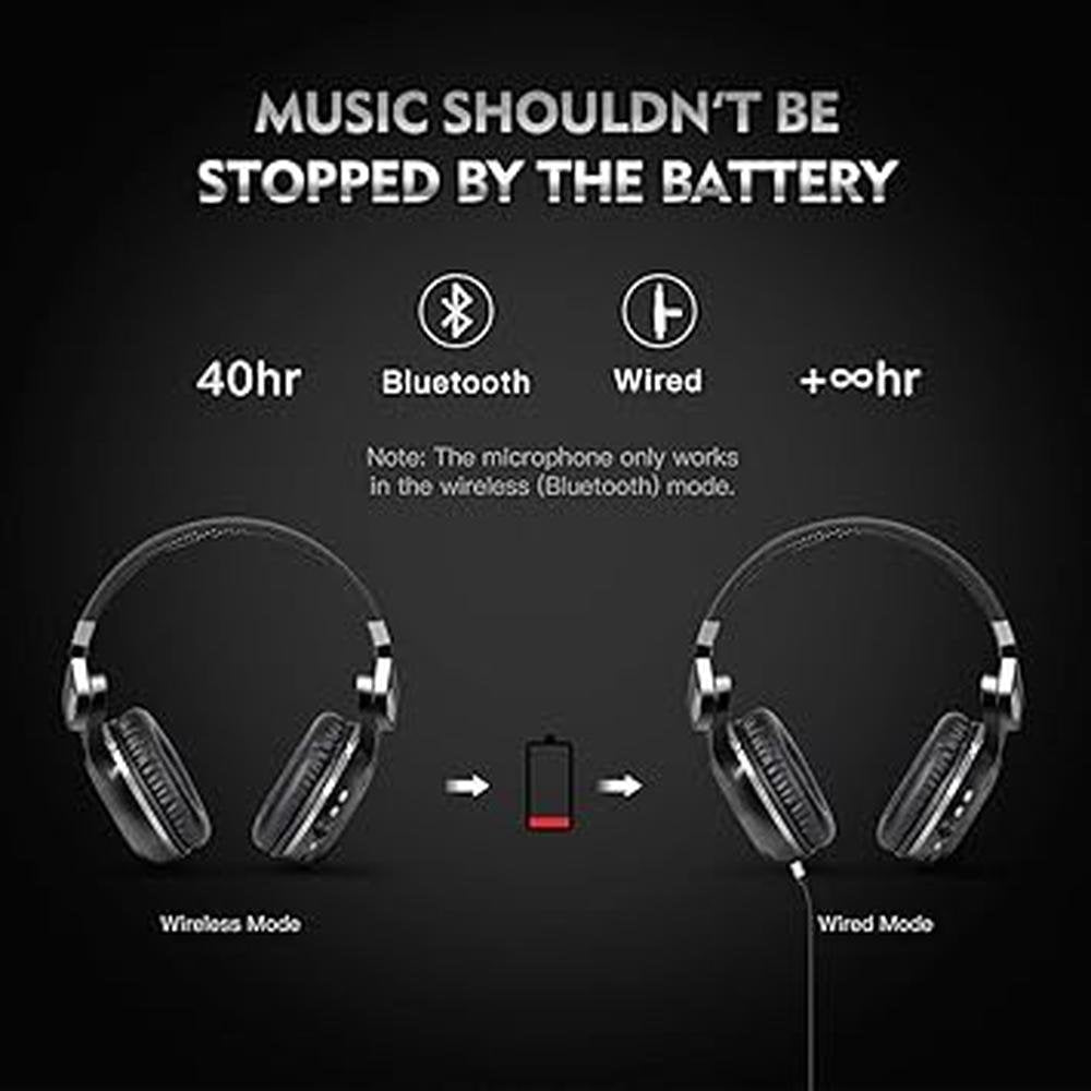 Bluedio T2 Plus Turbine Wireless Bluetooth Headphones – In Use