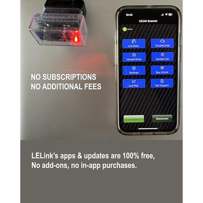 LELink Bluetooth Low Energy BLE OBD-II OBD2 Car Diagnostic – In Use