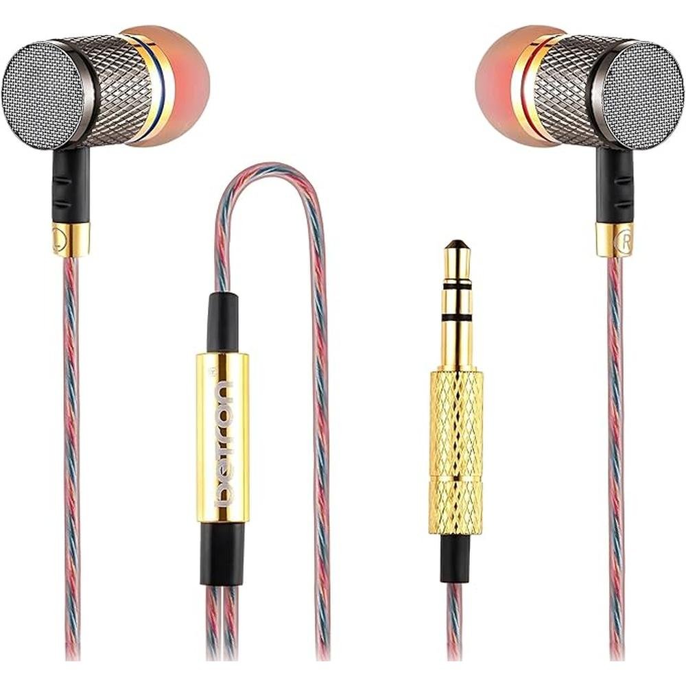 Betron YSM1000 Earphones in Ear Headphones Wired 3.5mm Jack – Front View
