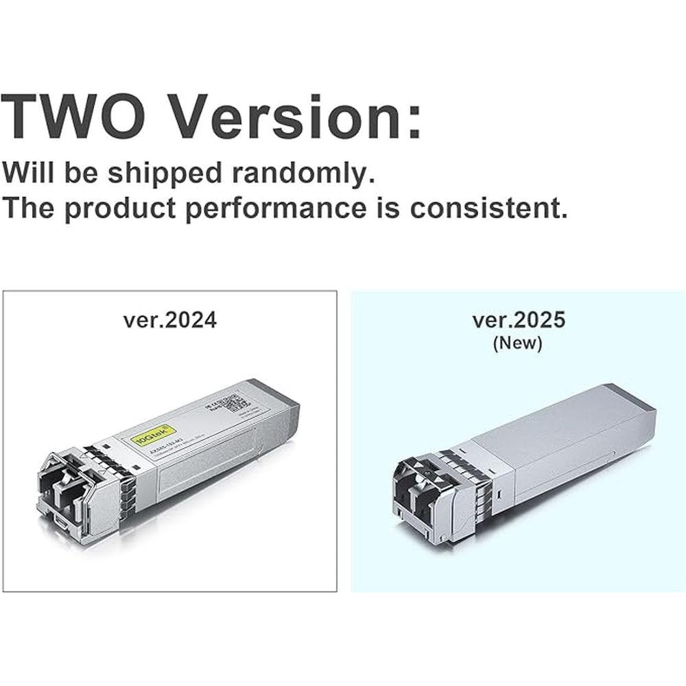 10GTEK 10GBase-SR SFP+ Transceiver – Close-up Detail