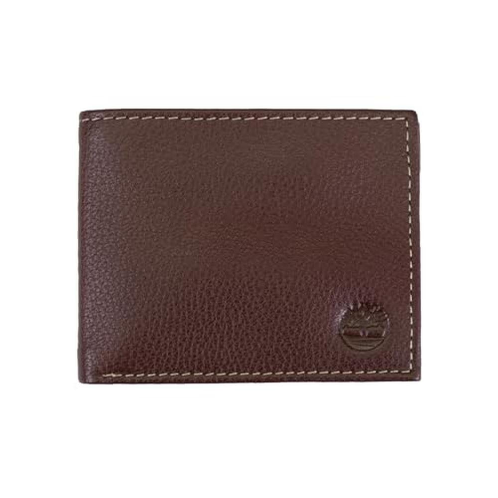 Timberland Men's Leather Wallet – Front View