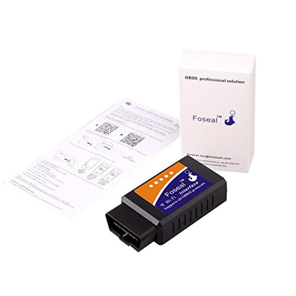 Foseal Wifi OBD2 Scanner: Car Code Reader Check Engine – Packaging