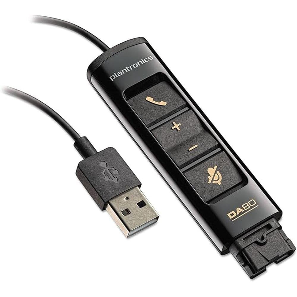 Plantronics DA80 USB Audio Processor – Front View