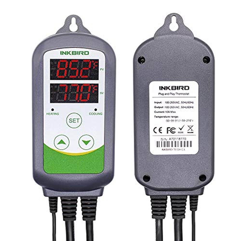 Inkbird ITC-308 Digital Temperature Controller – Side View