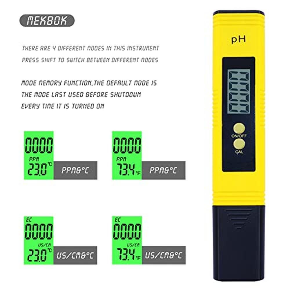 Digital pH Meter Testers: Risantec High Accuracy – Close-up Detail