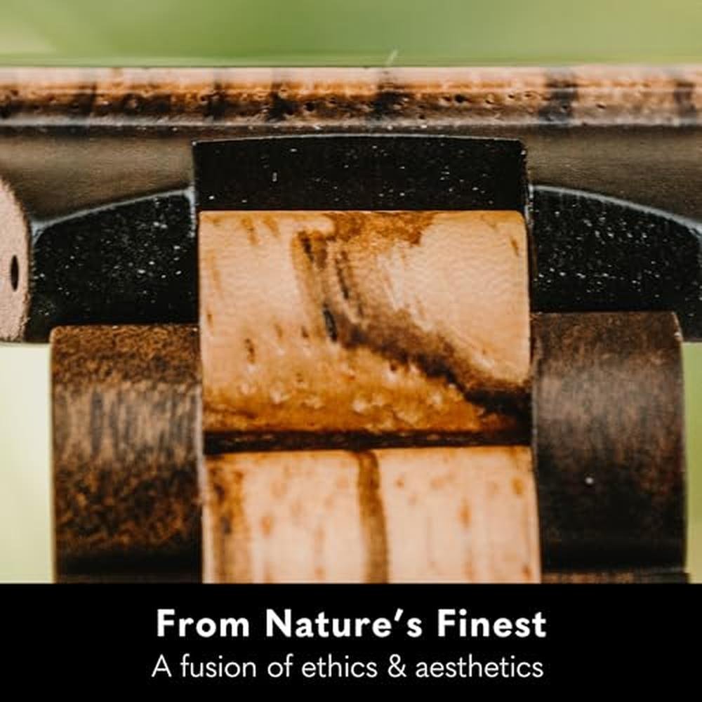 Treehut Wooden Watches for Men – Close-up Detail