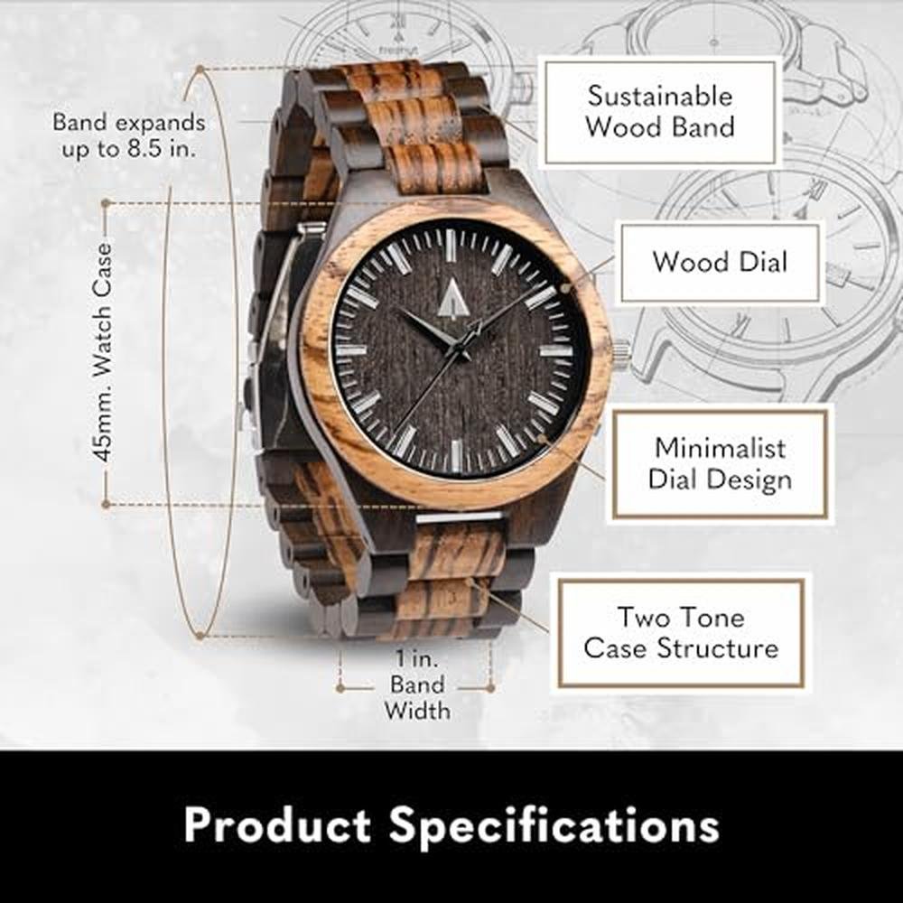 Treehut Wooden Watches for Men – In Use