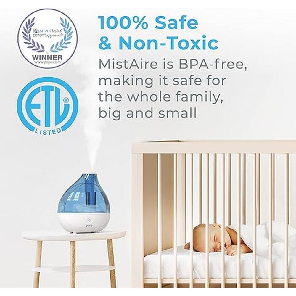 Humidifier Pure: Pure Enrichment Mistaire Ultrasonic Cool – In Use