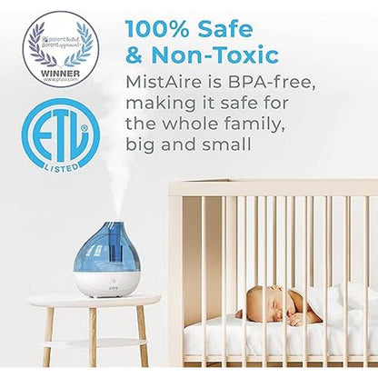 Humidifier Pure: Pure Enrichment Mistaire Ultrasonic Cool – In Use