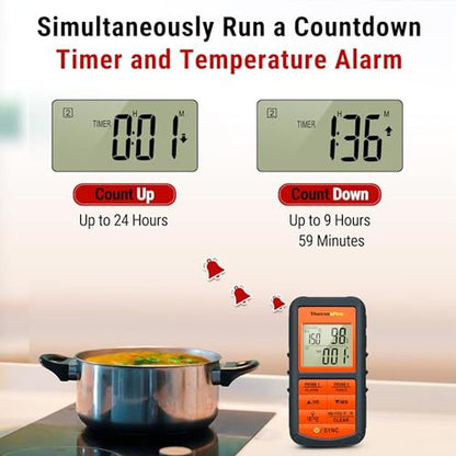 Thermometer Thermopro: ThermoPro TP08 500FT Wireless Meat – Packaging