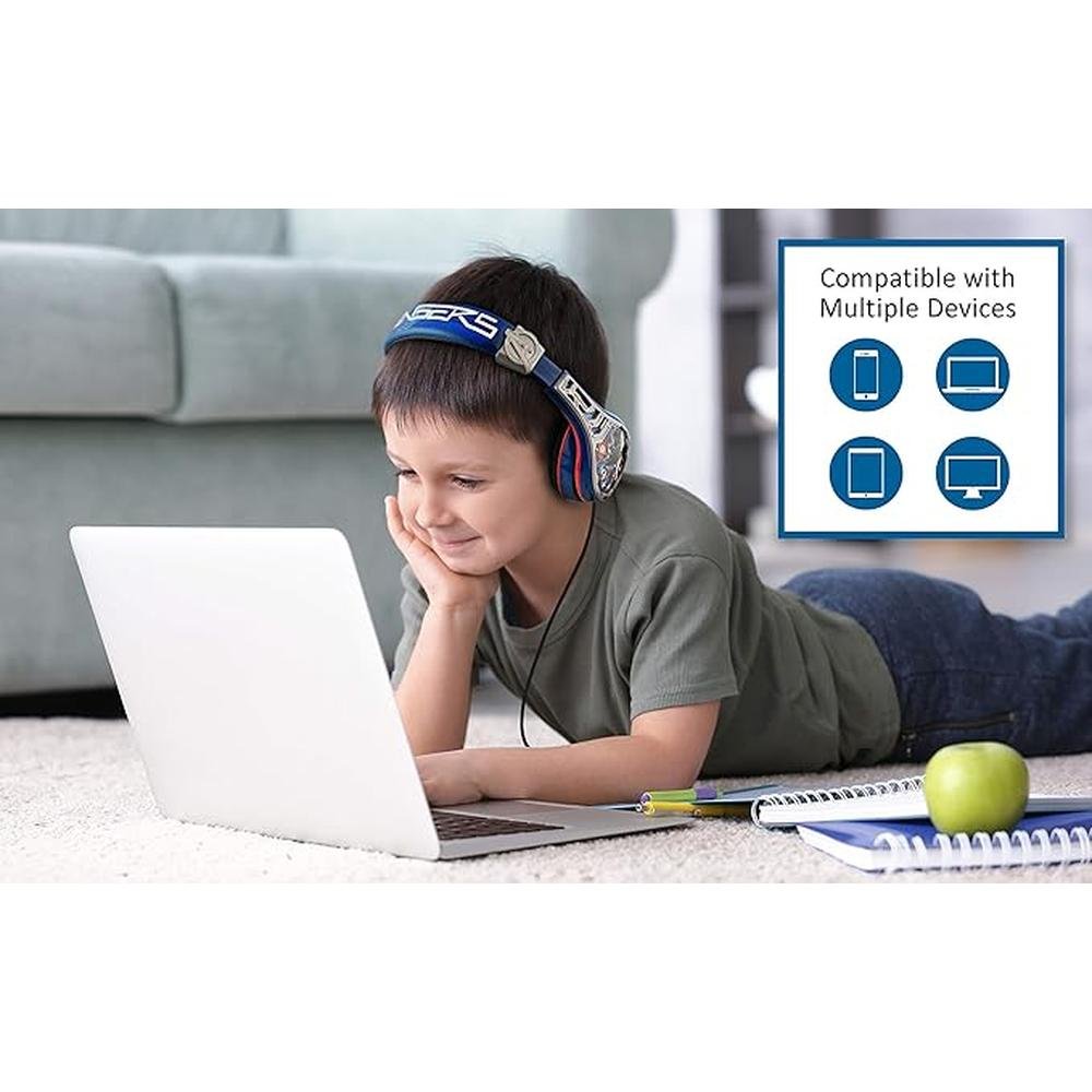 eKids Avengers Headphones for Kids – Close-up Detail