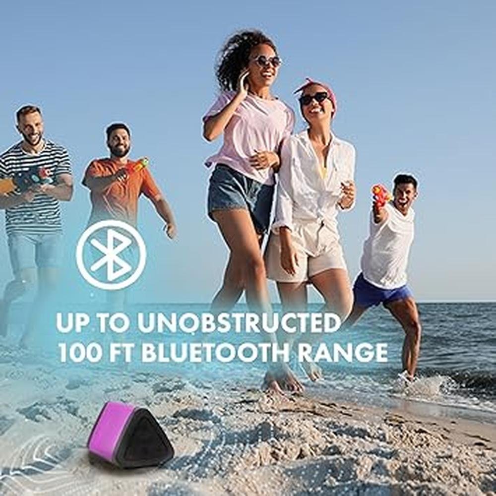Bluetooth Speaker: Cambridge Soundworks Oontz Angle 3 – Close-up Detail