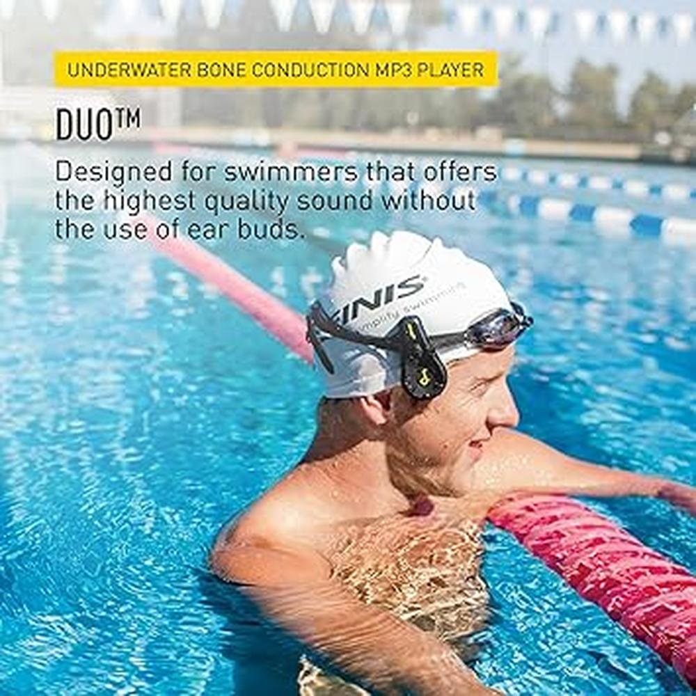 Mp3 Swimming: FINIS Duo Underwater Mp3 Player Waterproof – Close-up Detail