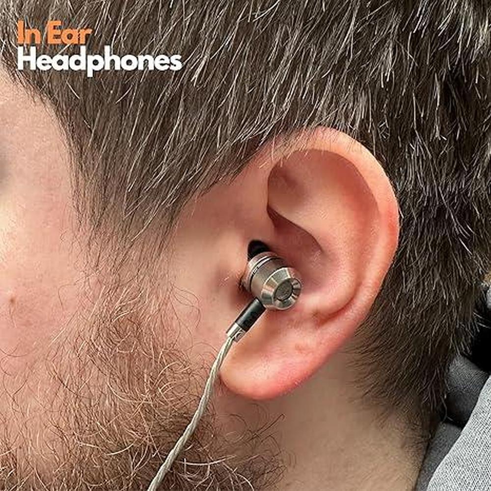 Wired Headphones: Sephia SP3060 HD Bass Driven Audio – Side View