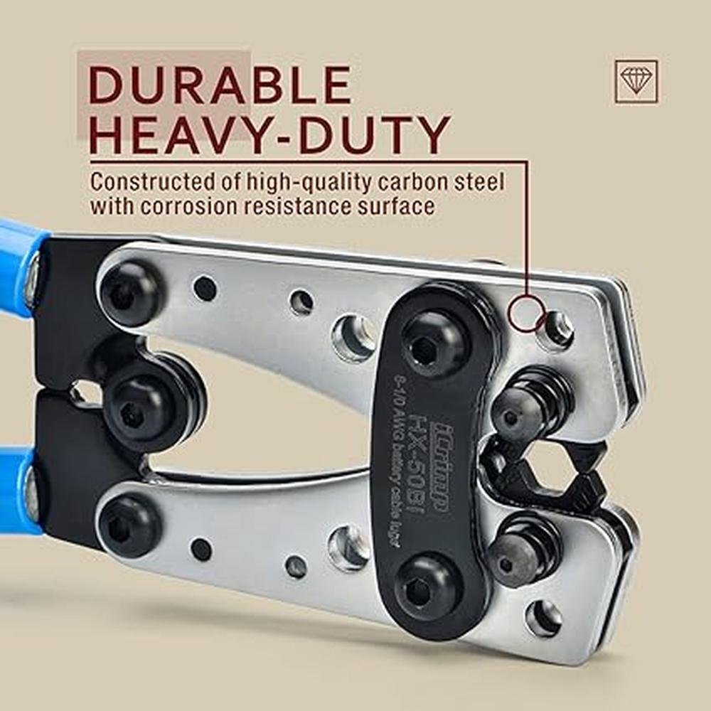 Lugs Icrimp: IWISS Icrimp Cable Lug Crimping Tool for – Close-up Detail