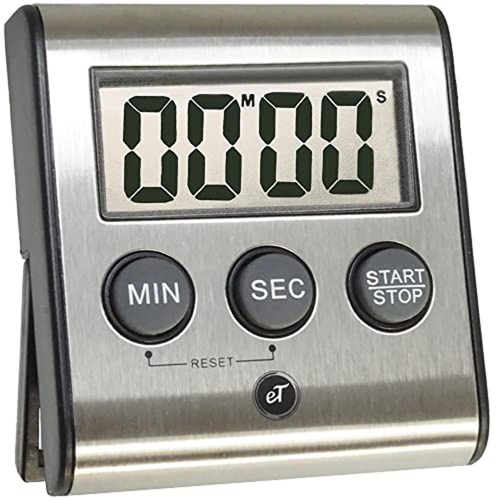Elegant Digital Kitchen Timers – Front View