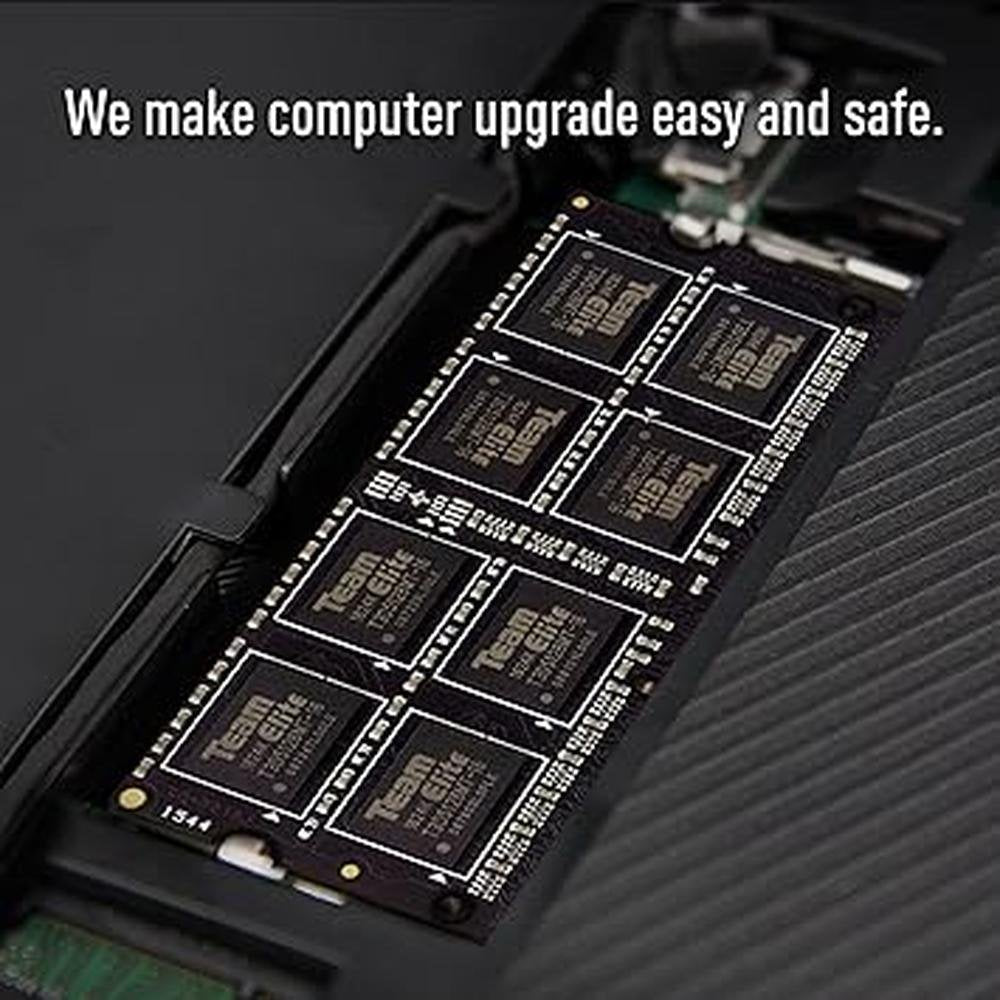 TeamGroup Elite: TeamGroup DDR4 16GB 3200MHz – Close-up Detail