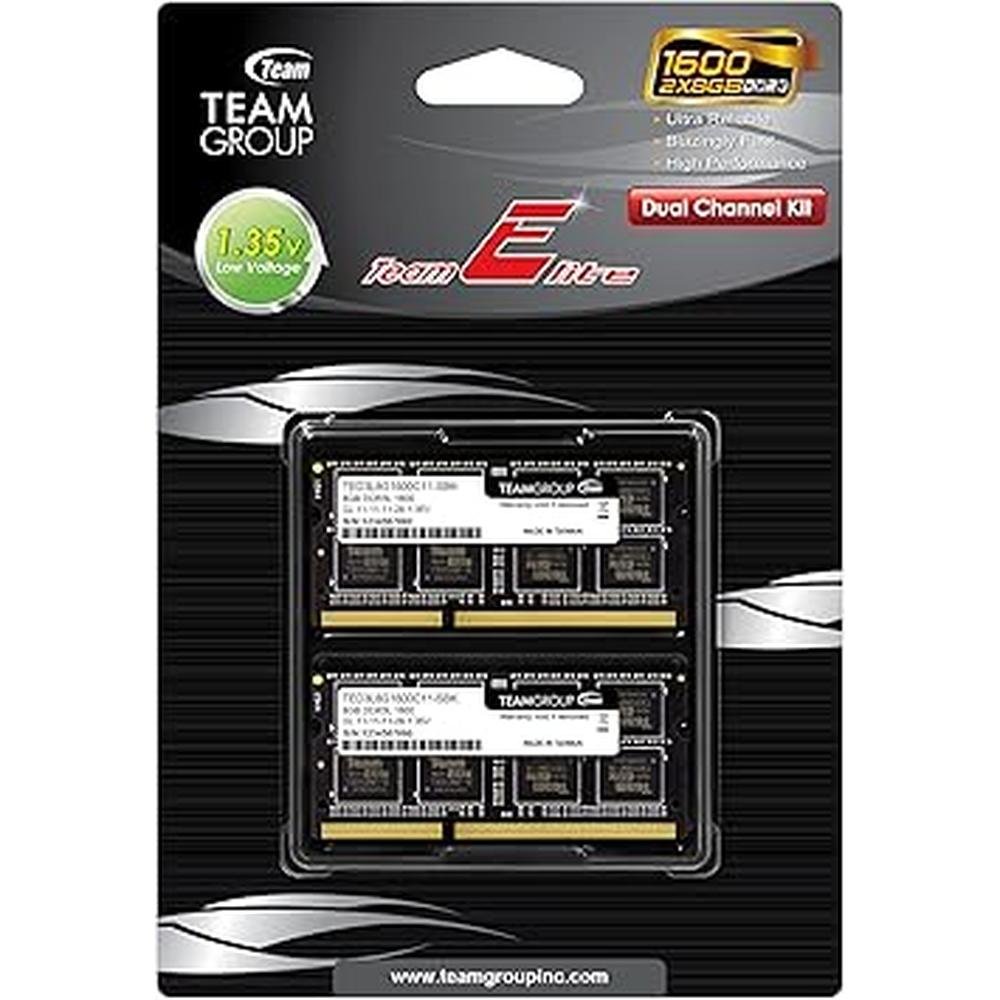 TeamGroup Elite: TeamGroup DDR4 16GB 3200MHz – In Use