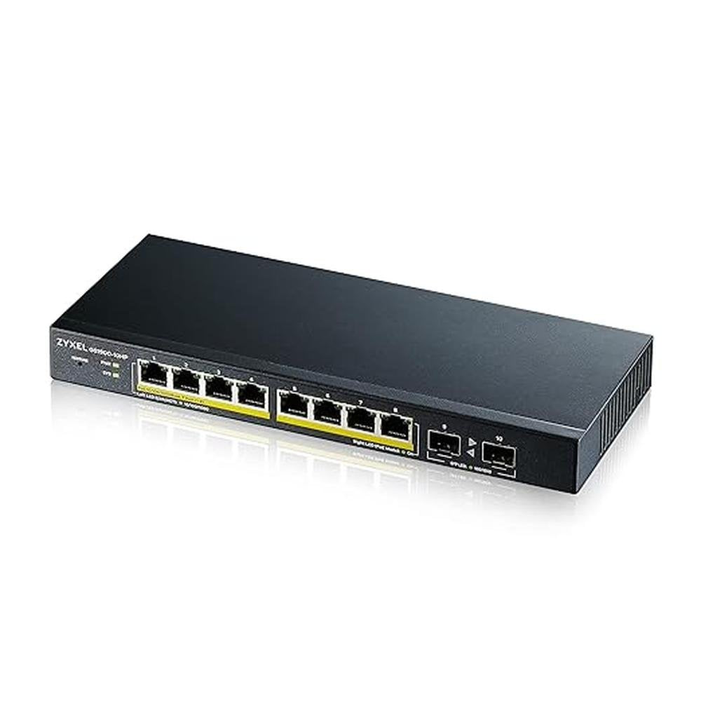 Zyxel 8-Port PoE Gigabit Switch – Front View