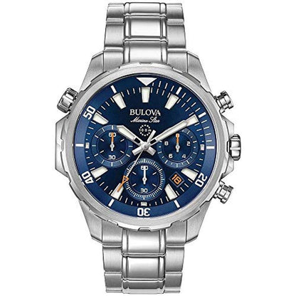 Bulova Men's Marine Star Series B Stainless Steel 6-Hand – Front View