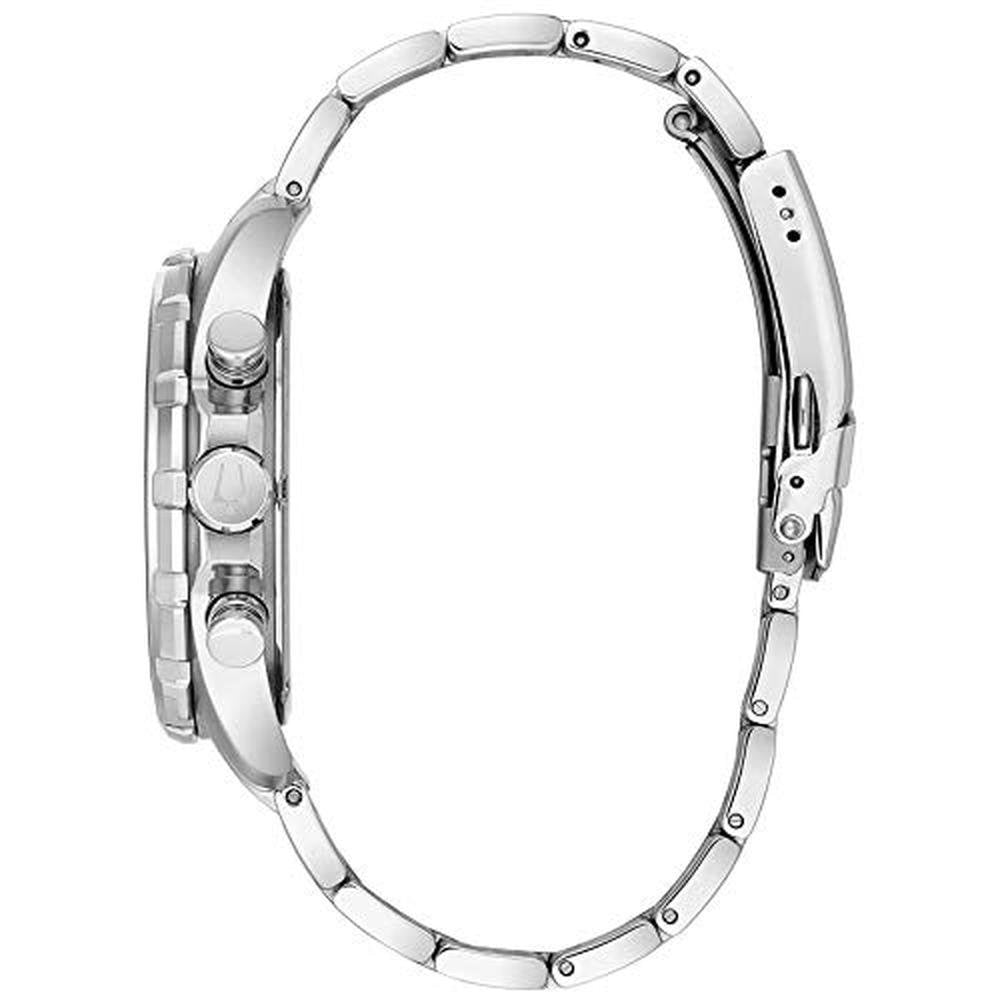 Bulova Men's Marine Star Series B Stainless Steel 6-Hand – Close-up Detail