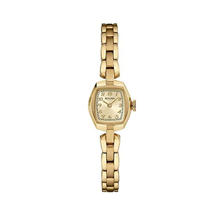 Bulova Ladies Classic Dress Mini 2-Hand Quartz Watch – Front View