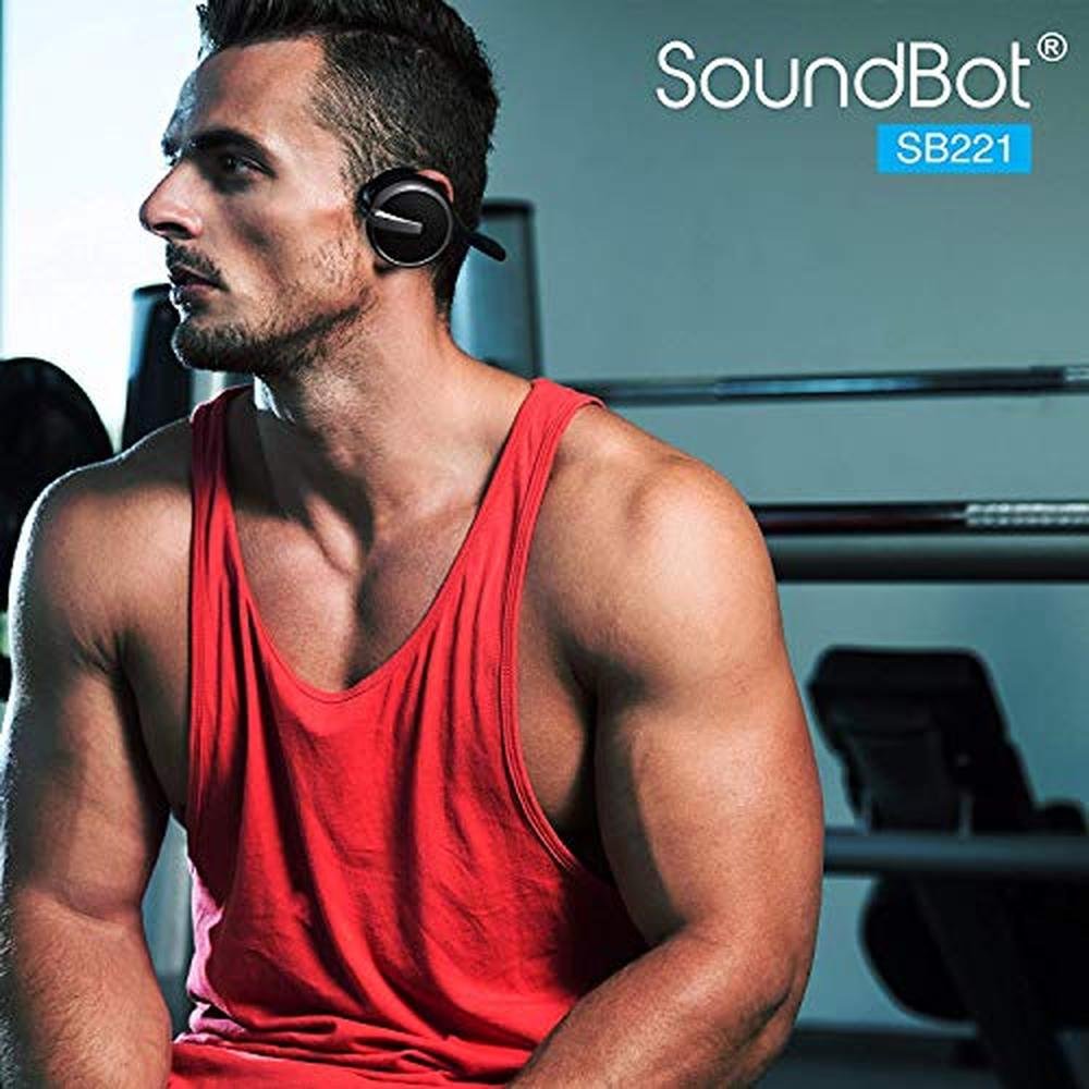 Wireless Bluetooth 4.0 Sports-Active Headphones – Close-up Detail