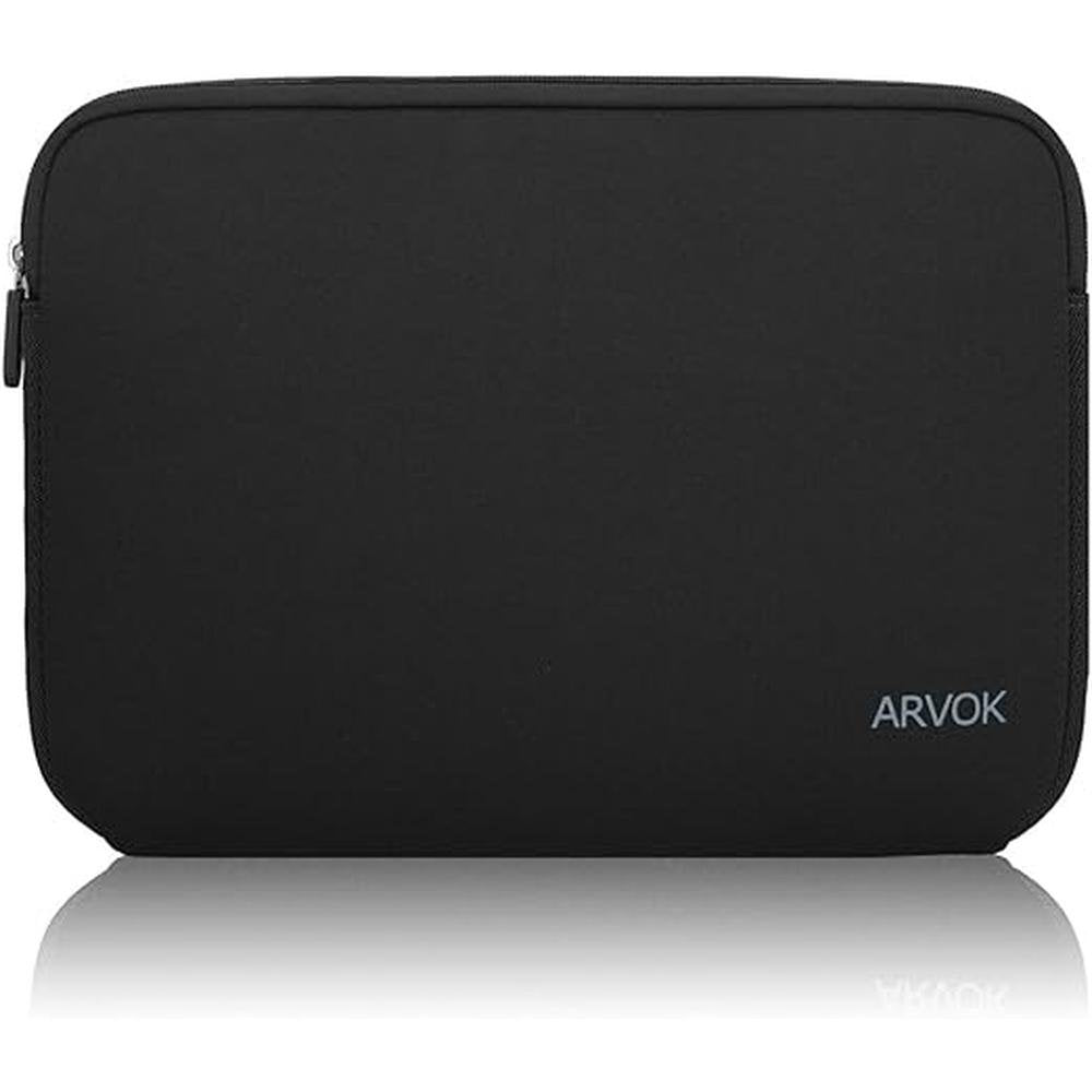 Arvok Laptop Sleeve Case: Premium Water-Resistant Notebook – Front View