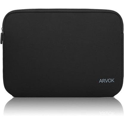 Arvok Laptop Sleeve Case: Premium Water-Resistant Notebook – Front View