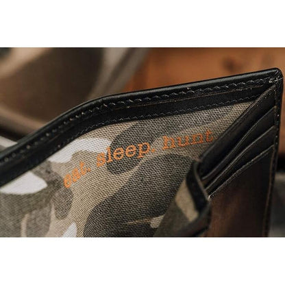 Wallet House: House of Jack Co Deer Trifold Wallet for Men – Side View