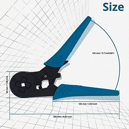 Wovier Crimper: Wovier Crimper Plier HSC8 16-4 – Close-up Detail