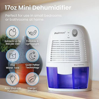 Dehumidifier Breeze: Pro Breeze Dehumidifiers for Home – Side View