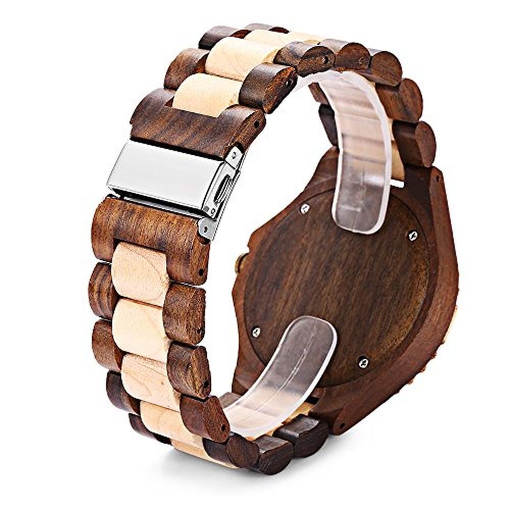 Watch Bewell: BEWELL ZS-W023A Men's Wooden Watch Quartz – Packaging