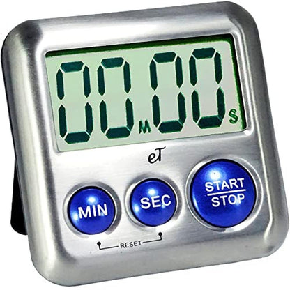 Premium Digital Kitchen Timer – Front View