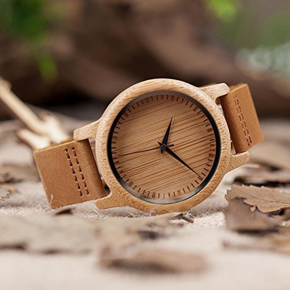 BOBO BIRD Men's Bamboo Wooden Watch – Packaging