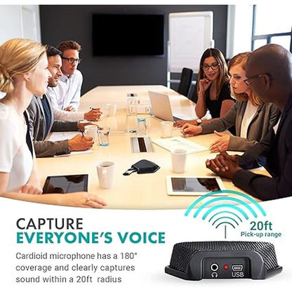 Movo Conference Microphone: Movo MC1000 USB Microphone – In Use