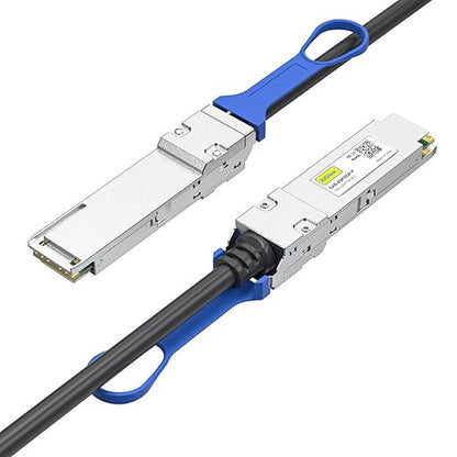 10Gtek 100G QSFP28 DAC Cable: 100GBASE-CR4 QSFP28 to QSFP28 – Close-up Detail