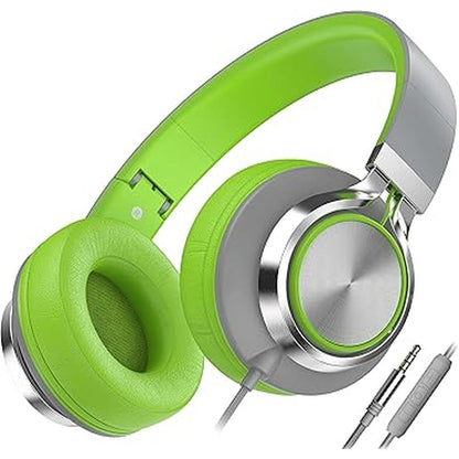 Ailihen C8 Headphones: Premium High-End On-Ear Headphones – Front View