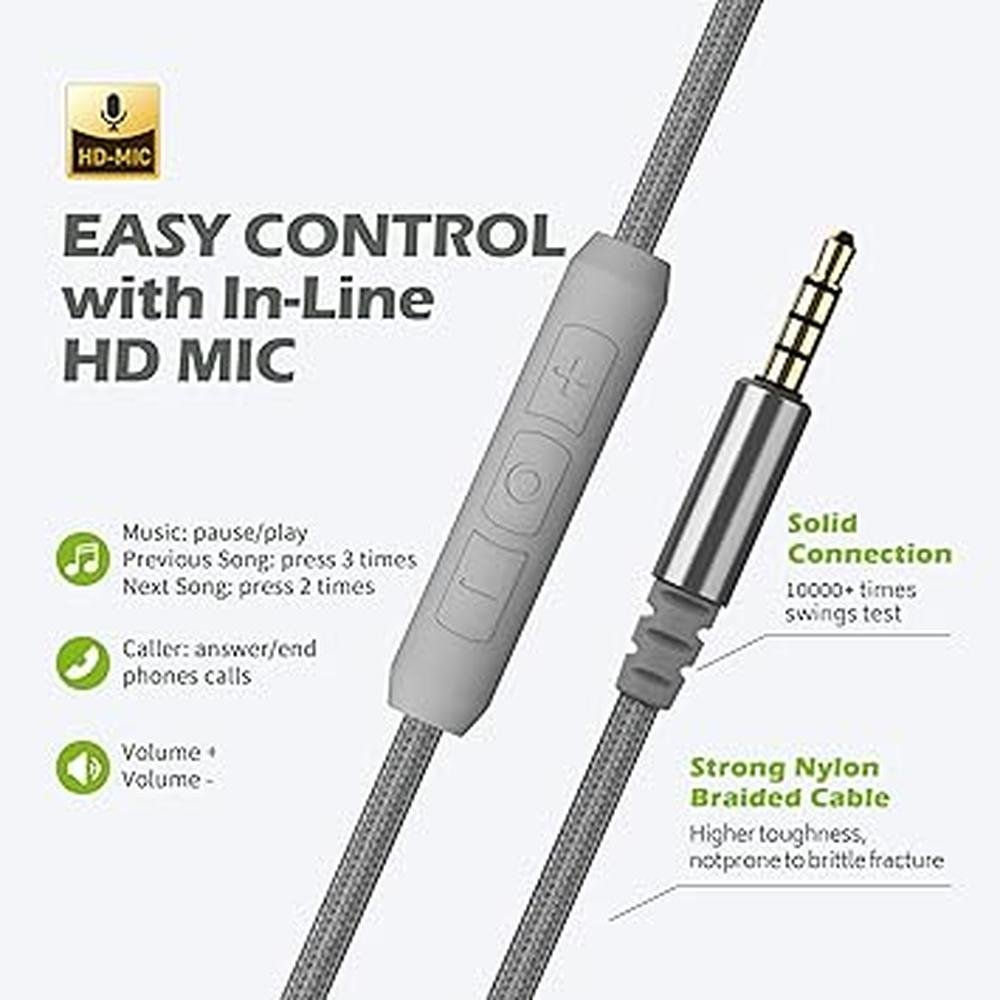 Ailihen C8 Headphones: Premium High-End On-Ear Headphones – In Use