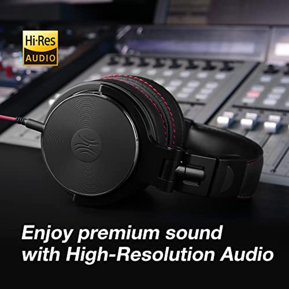 High-End Oneodio Headphones for Studio Monitoring and Mixing – Side View