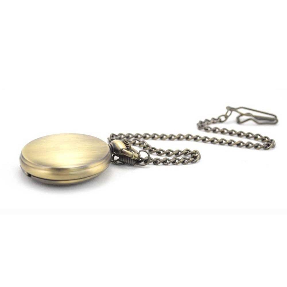 Quartz Pocket Watch: Realpoo Retro Quartz Movement Pocket – In Use
