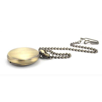 Quartz Pocket Watch: Realpoo Retro Quartz Movement Pocket – In Use