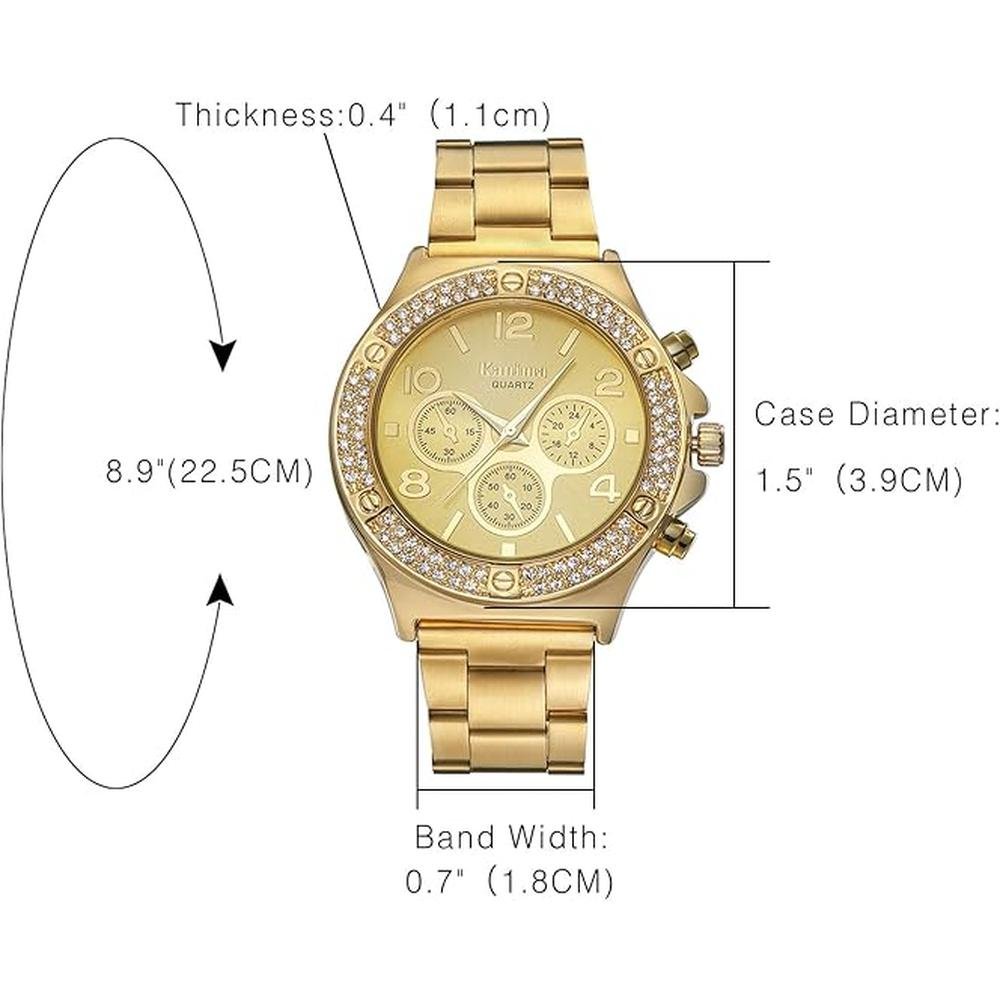 Watch Gold: Lancardo Upgraded Japan Quartz 30M Waterproof – Packaging