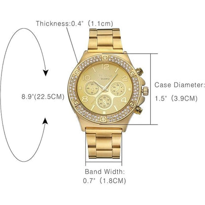 Watch Gold: Lancardo Upgraded Japan Quartz 30M Waterproof – Packaging